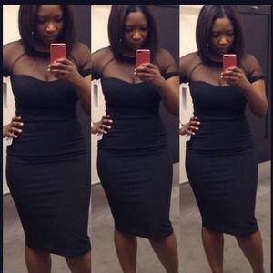 Maggy London Illusion Dress